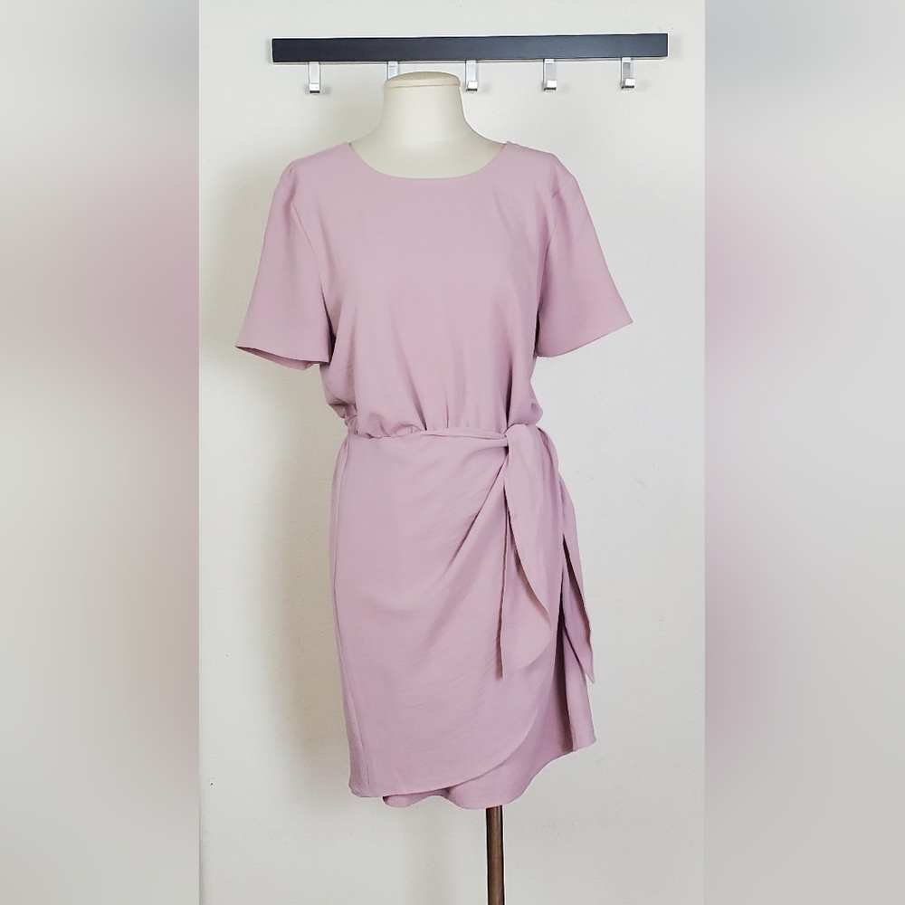 Elegant Mauve Dress